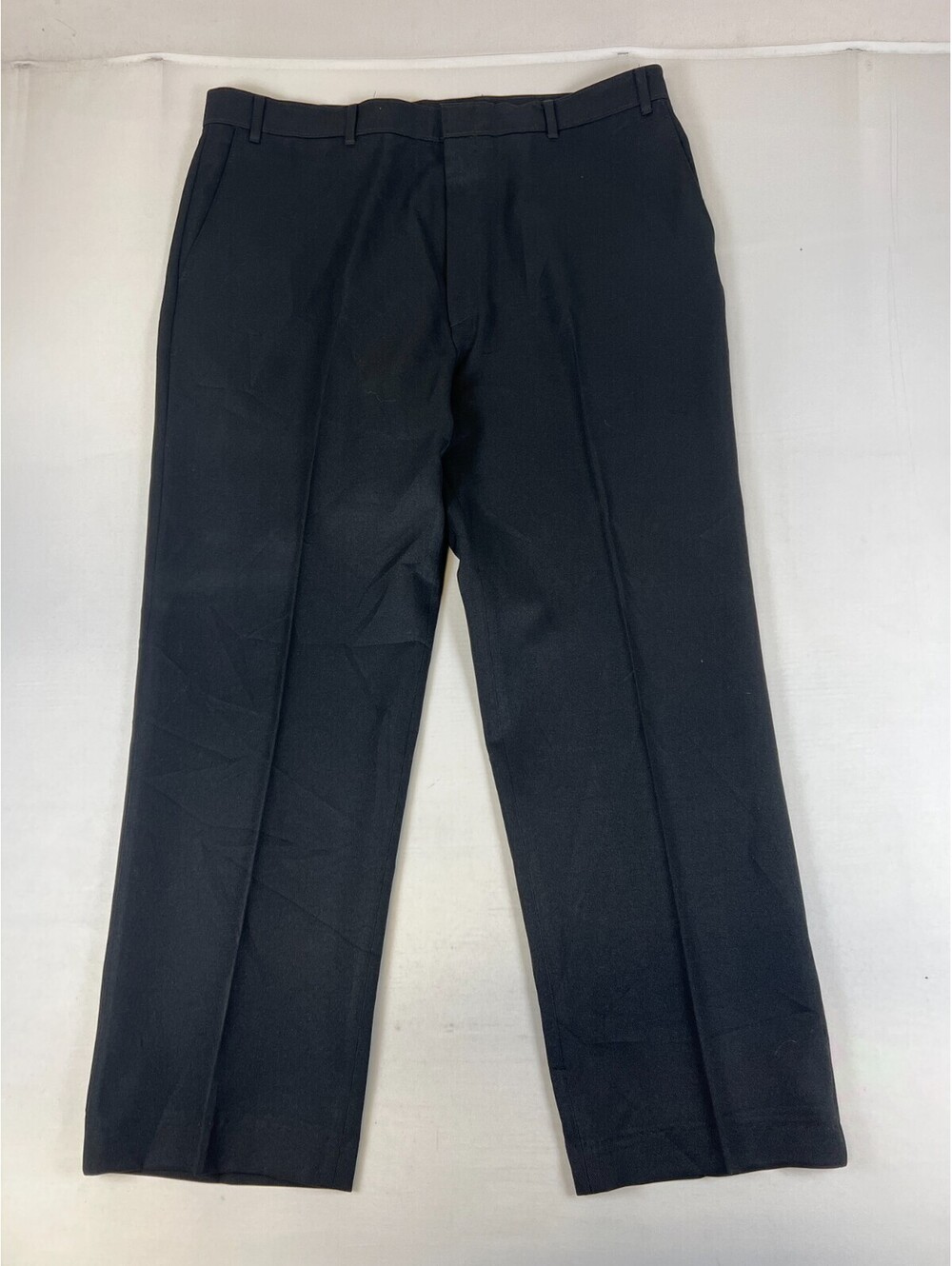 Levi's Men Black Action Slacks 40x32 Made in USA Vintage Formal Pants
